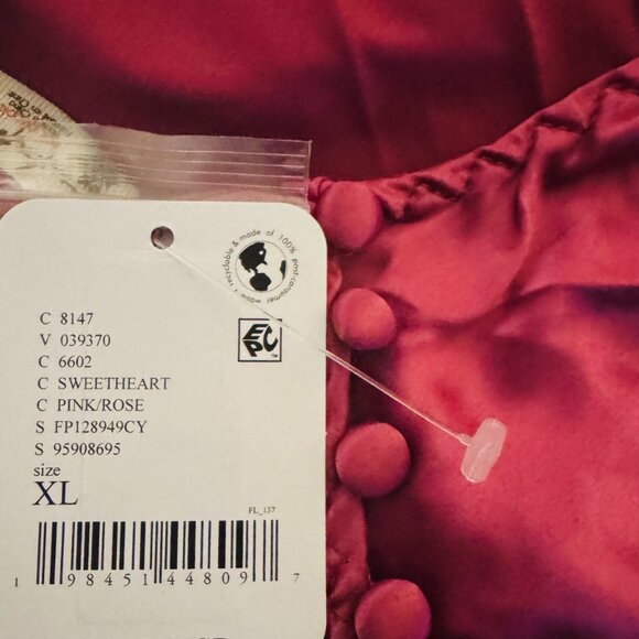 Free People Friday Fever Mini Slip in Sweetheart Pink Rose XL NWT - Picture 6 of 7